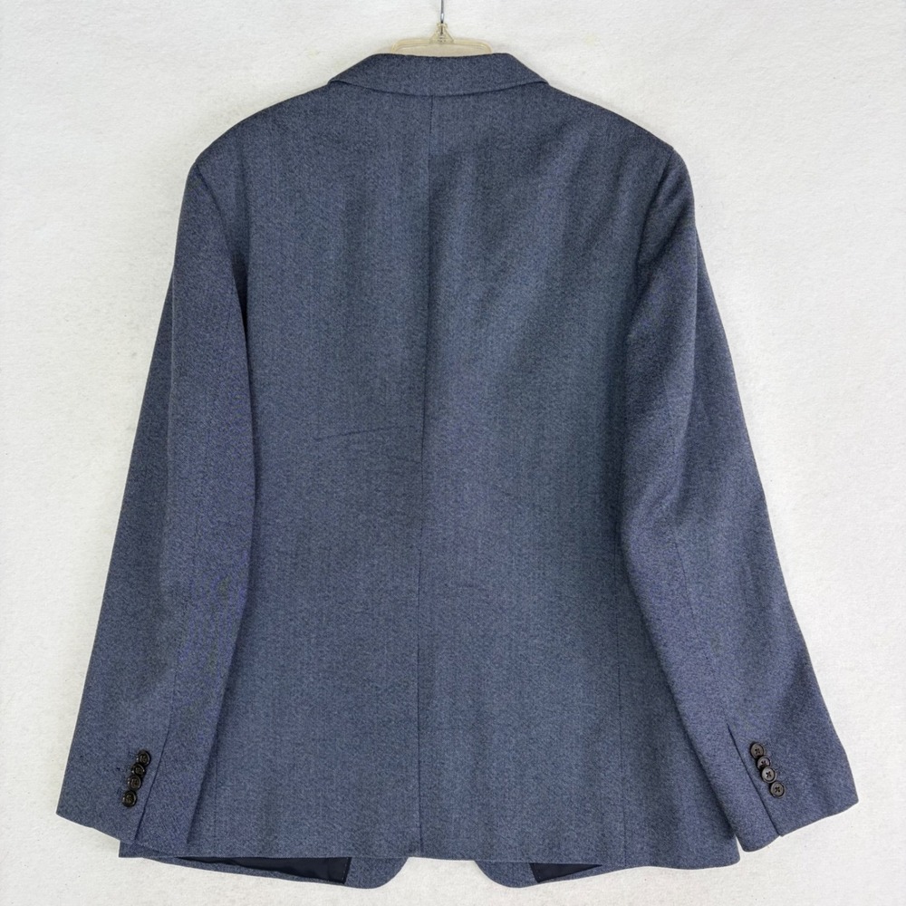 Banana Republic Mens 44R Blazer Fabbrica Alta Marzotto Italian Wool Sport Coat - Picture 6 of 14